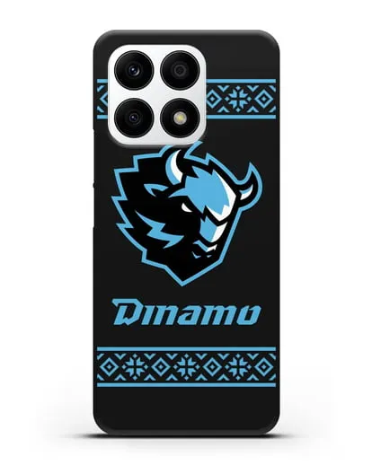 Чехол с логотипом ХК Динамо-Минск силиконовый для Honor X8a