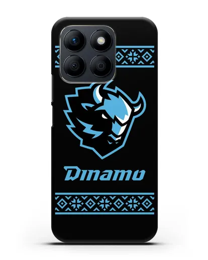 Чехол с логотипом ХК Динамо-Минск силиконовый для Honor X8b