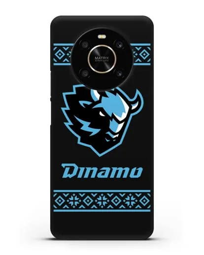 Чехол с логотипом ХК Динамо-Минск силиконовый для Honor X9