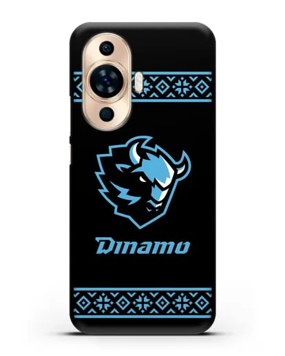 Чехол с логотипом ХК Динамо-Минск силиконовый для Huawei Nova 11