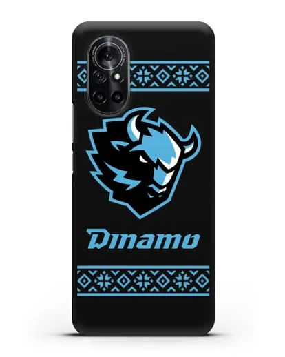 Чехол с логотипом ХК Динамо-Минск силиконовый для Huawei Nova 8