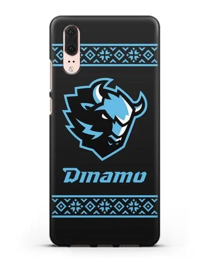 Чехол с логотипом ХК Динамо-Минск силиконовый для Huawei P20