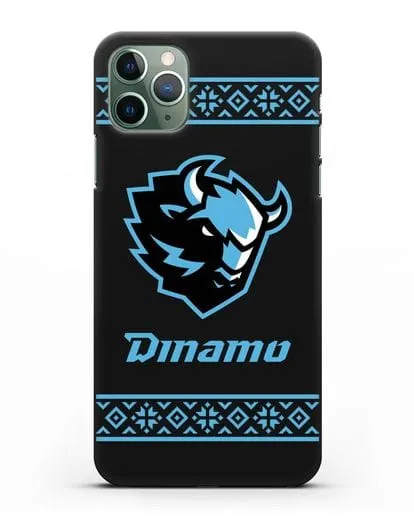 Чехол с логотипом ХК Динамо-Минск силиконовый для iPhone 11 Pro Max