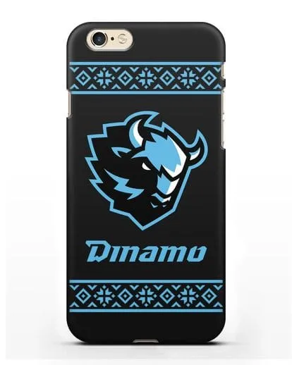 Чехол с логотипом ХК Динамо-Минск силиконовый для iPhone 6