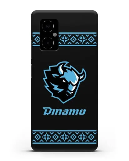 Чехол с логотипом ХК Динамо-Минск силиконовый для Xiaomi Poco M4 5G