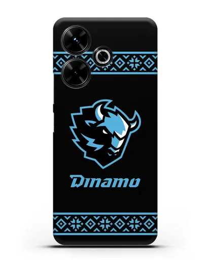 Чехол с логотипом ХК Динамо-Минск силиконовый для Xiaomi Poco M6