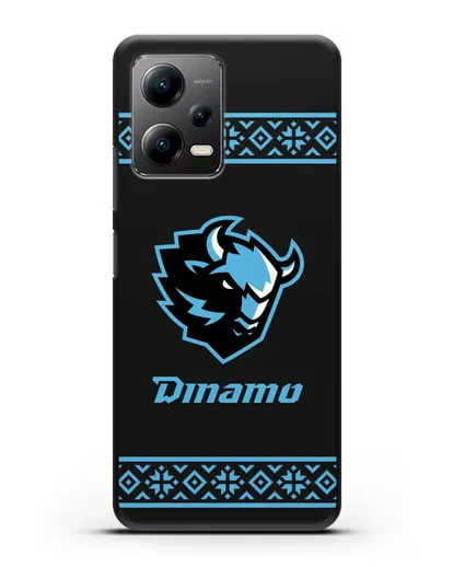 Чехол с логотипом ХК Динамо-Минск силиконовый для Xiaomi Poco X5