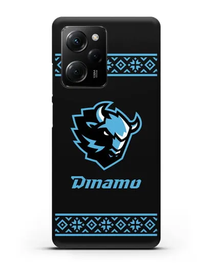 Чехол с логотипом ХК Динамо-Минск силиконовый для Xiaomi Poco X5 Pro