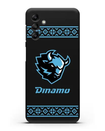 Чехол с логотипом ХК Динамо-Минск силиконовый для Samsung Galaxy A04s [SM-A047]