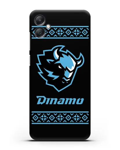 Чехол с логотипом ХК Динамо-Минск силиконовый для Samsung Galaxy A05 [SM-A055]