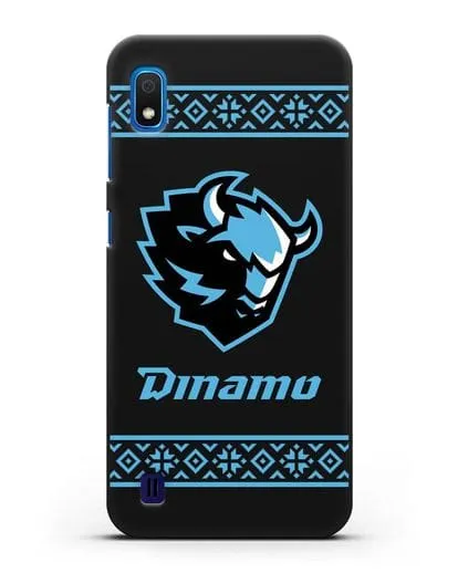 Чехол с логотипом ХК Динамо-Минск силиконовый для Samsung Galaxy A10 [SM-A105F]
