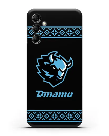 Чехол с логотипом ХК Динамо-Минск силиконовый для Samsung Galaxy A14 [SM-A145]