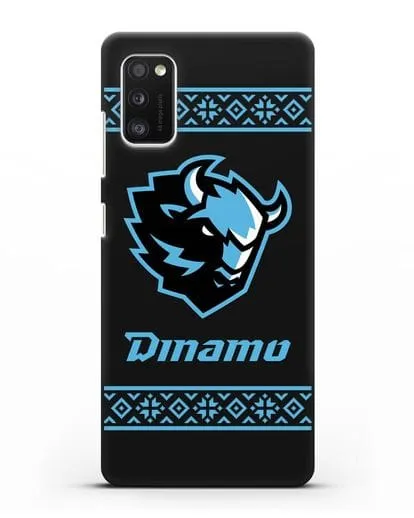 Чехол с логотипом ХК Динамо-Минск силиконовый для Samsung Galaxy A41 [SM-A415F]