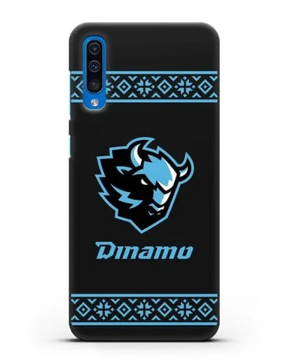 Чехол с логотипом ХК Динамо-Минск силиконовый для Samsung Galaxy A50