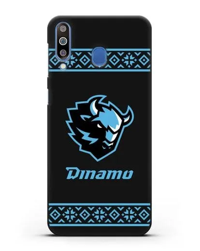 Чехол с логотипом ХК Динамо-Минск силиконовый для Samsung Galaxy M30 [SM-M305F]