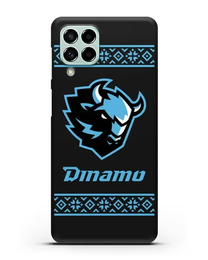 Чехол с логотипом ХК Динамо-Минск силиконовый для Samsung Galaxy M53 [SM-M536]