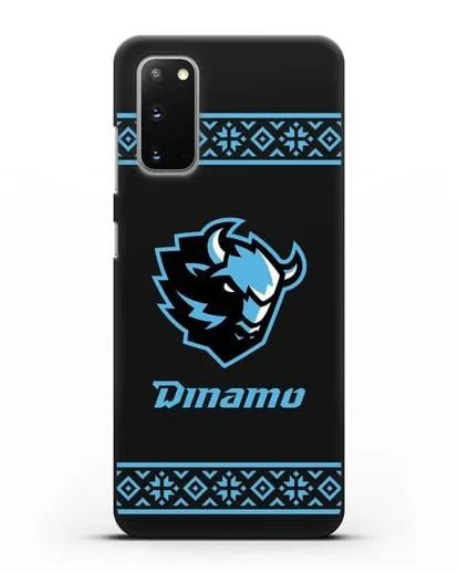 Чехол с логотипом ХК Динамо-Минск силиконовый для Samsung Galaxy S20 [SM-G980F]
