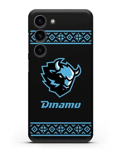 Чехол с логотипом ХК Динамо-Минск силиконовый для Samsung Galaxy S23 [SM-S911]