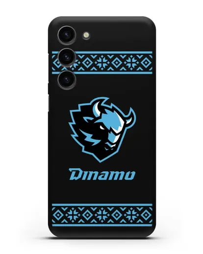 Чехол с логотипом ХК Динамо-Минск силиконовый для Samsung Galaxy S23 Plus [SM-S916]
