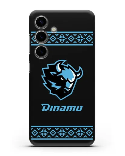Чехол с логотипом ХК Динамо-Минск силиконовый для Samsung Galaxy S24