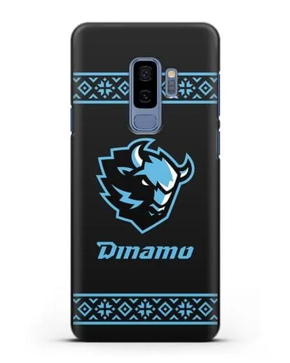 Чехол с логотипом ХК Динамо-Минск силиконовый для Samsung Galaxy S9 Plus [SM-G965F]