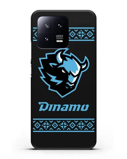 Чехол с логотипом ХК Динамо-Минск силиконовый для Xiaomi 13