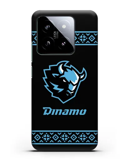 Чехол с логотипом ХК Динамо-Минск силиконовый для Xiaomi 14