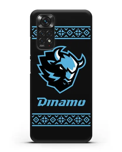 Чехол с логотипом ХК Динамо-Минск силиконовый для Xiaomi Redmi Note 11
