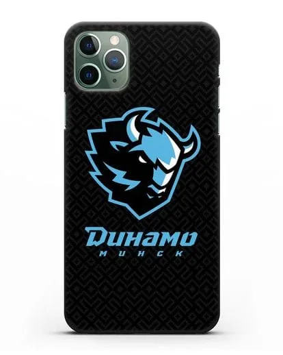 Чехол ХК Динамо-Минск с белорусским орнаментом силиконовый для iPhone 11 Pro Max