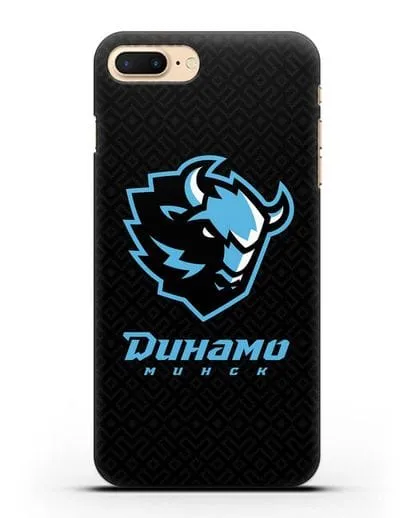 Чехол ХК Динамо-Минск с белорусским орнаментом силиконовый для iPhone 8 Plus