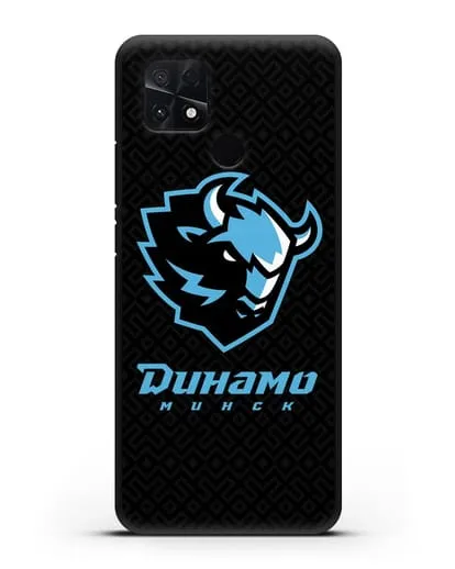 Чехол ХК Динамо-Минск с белорусским орнаментом силиконовый для Xiaomi Poco C40