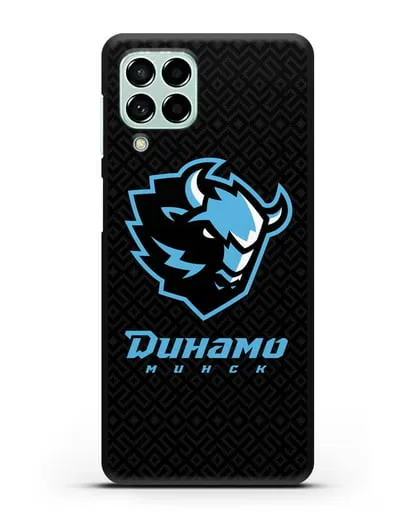 Чехол ХК Динамо-Минск с белорусским орнаментом силиконовый для Samsung Galaxy M53 [SM-M536]