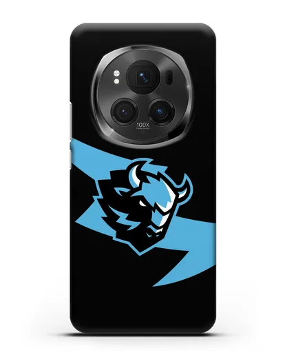 Чехол с символикой ХК Динамо-Минск силиконовый для Honor Magic 6 Pro