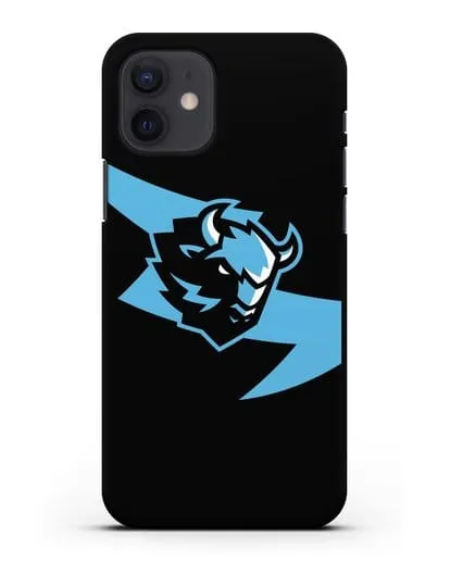 Чехол с символикой ХК Динамо-Минск силиконовый для iPhone 12