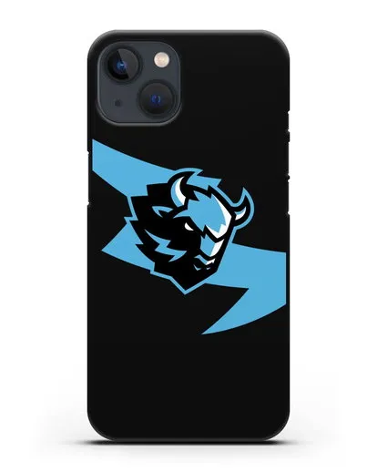 Чехол с символикой ХК Динамо-Минск силиконовый для iPhone 13