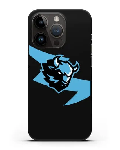 Чехол с символикой ХК Динамо-Минск силиконовый для iPhone 14 Pro