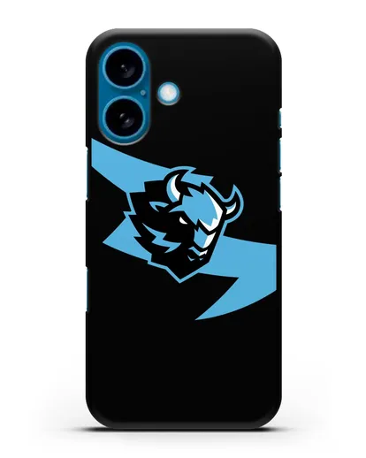 Чехол с символикой ХК Динамо-Минск силиконовый для iPhone 16