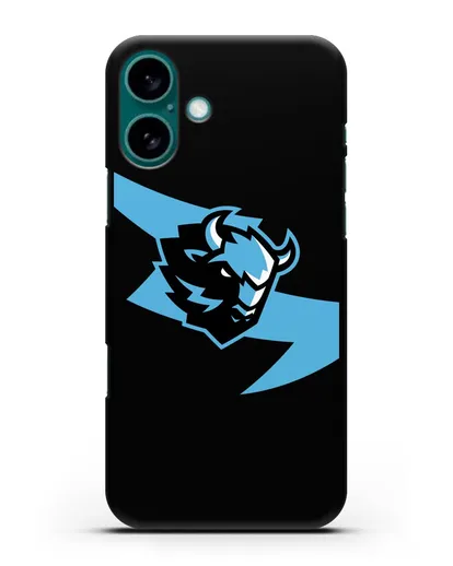 Чехол с символикой ХК Динамо-Минск силиконовый для iPhone 16 Plus