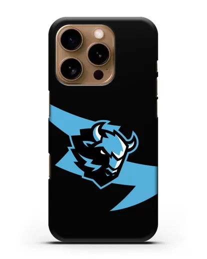 Чехол с символикой ХК Динамо-Минск силиконовый для iPhone 16 Pro