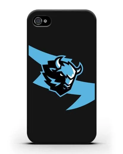 Чехол с символикой ХК Динамо-Минск силиконовый для iPhone 4/4s