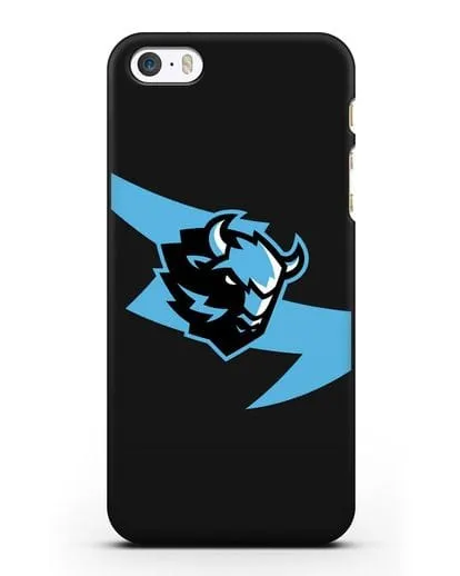 Чехол с символикой ХК Динамо-Минск силиконовый для iPhone 5/5s/SE