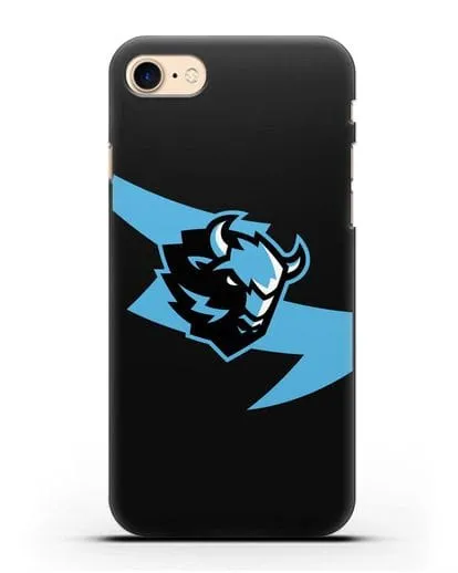 Чехол с символикой ХК Динамо-Минск силиконовый для iPhone 7