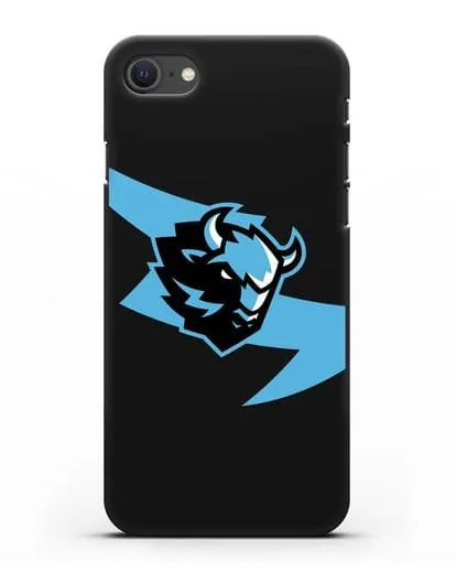 Чехол с символикой ХК Динамо-Минск силиконовый для iPhone SE 2020