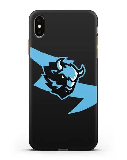 Чехол с символикой ХК Динамо-Минск силиконовый для iPhone XS Max