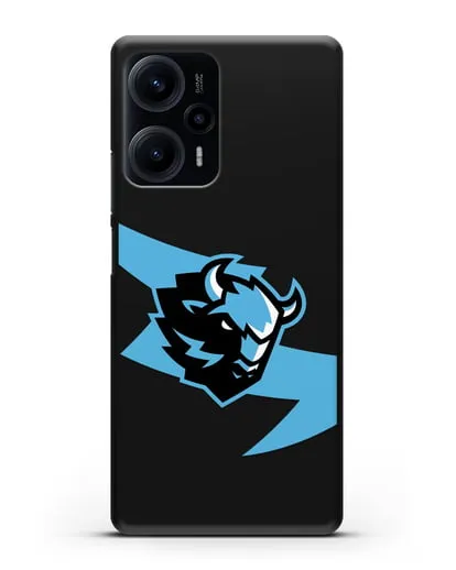 Чехол с символикой ХК Динамо-Минск силиконовый для Xiaomi Poco F5