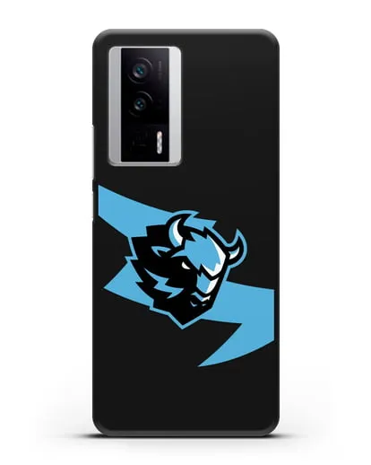 Чехол с символикой ХК Динамо-Минск силиконовый для Xiaomi Poco F5 Pro