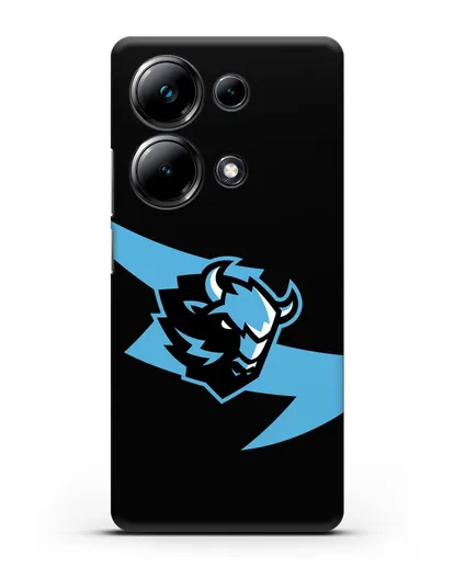 Чехол с символикой ХК Динамо-Минск силиконовый для Xiaomi Poco M6 Pro