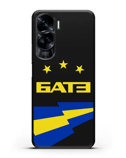 Чехол с символикой ФК БАТЭ силиконовый для Honor 90 Lite