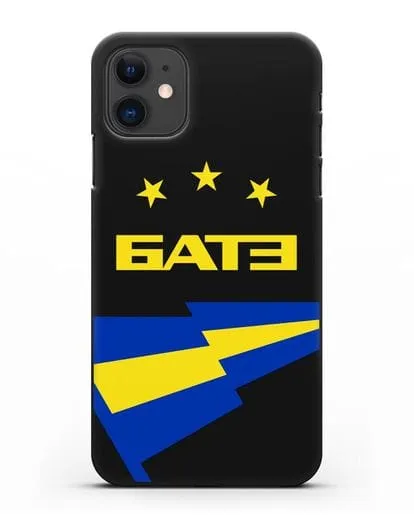 Чехол с символикой ФК БАТЭ силиконовый для iPhone 11