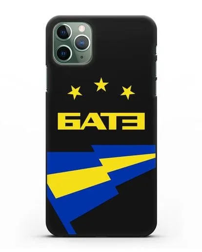 Чехол с символикой ФК БАТЭ силиконовый для iPhone 11 Pro